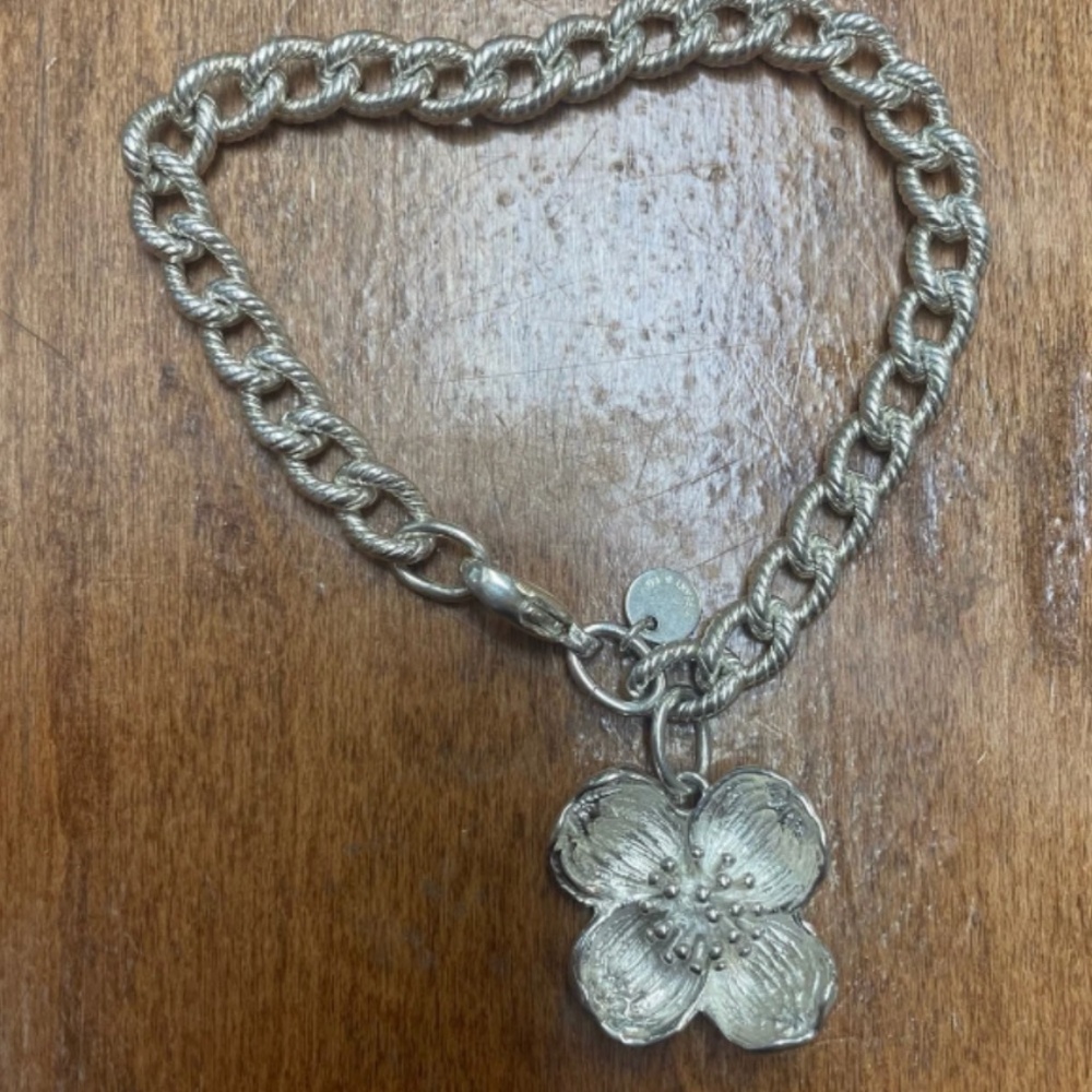 Tiffany and co dogwood bracelet
